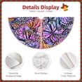 thumbnail image 5 of Kll Watercolor Butterflies Christmas Tree Skirt 30",Party Decorations Farmhouse For Christmas Decorations Holiday Party, 5 of 8
