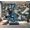Color1, variant on Peel and Stick Wallpaper Downtown Los Angeles California skyline cityscape skyscrapers palm Modern Art Wall Mural Decor Self Adhesive and Removable 100in x 144in