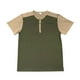 thumbnail image 5 of pstuiky Camisa de manga corta para hombre, Blusas versátiles de moda con botones, cuello redondo y manga corta para hombre camisas casuales para hombre xxl, 5 of 9