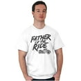 thumbnail image 5 of Biker Dad Father Of Ride Motorcycle Men's Graphic T Shirt Tees Brisco Brands X, 5 of 5