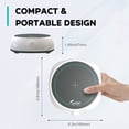 thumbnail image 6 of LABFISH Magnetic Stirrer 200-2000PRM Magnetic Mixer Max Stirring 3000ml Capacity Stir Plate with Stir Bar for Lab and Homebrew 110-240V 50/60HZ, 6 of 6