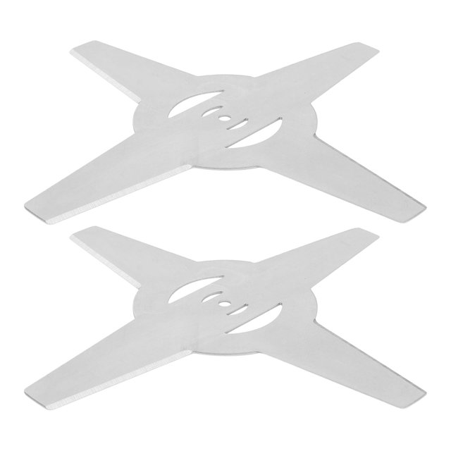 Cuchillas de Cortacésped ANGGREK Acero Inoxidable 7,9 Pulgadas 2 Piezas
