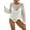 C-White, variant on Bathing Suit Cover Up for Women Hollow Out Crochet Tops Round Neck Beach Coverups