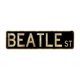 thumbnail image 1 of Letrero de metal vintage – Beatles Street (4.0 x 16.0 in) – Decoración de pared impermeable y a prueba de polvo para el hogar, restaurante, bar, cafetería y garaje, 1 of 1