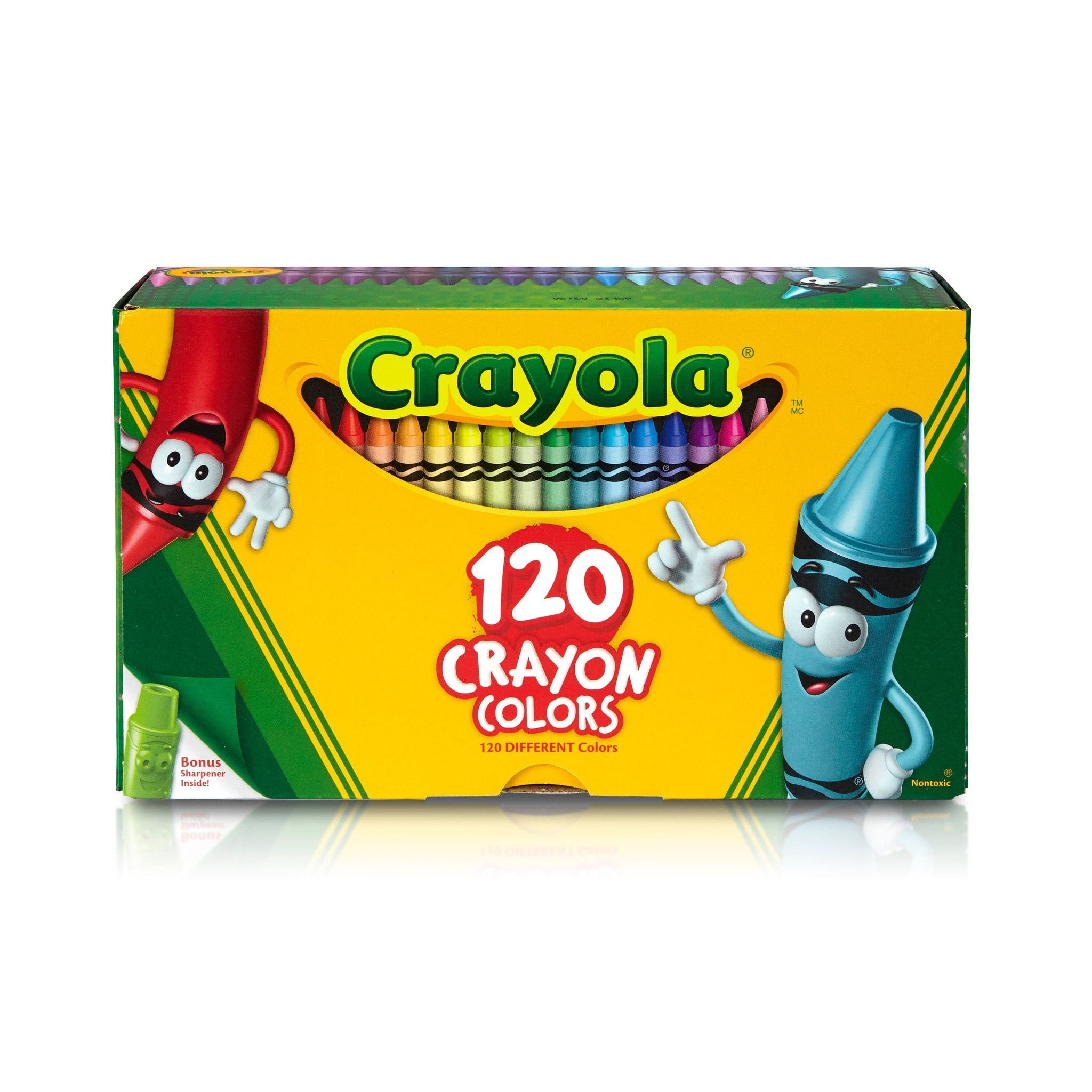 Big Box of 64 Hallmark 2013 Crayola Crayons Ornament Coloring Artist Child Art