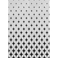 thumbnail image 1 of Ahgly Company Indoor Rectangle Patterned Off-White Novelty Area Rugs, 5' x 7', 1 of 6