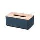 thumbnail image 1 of Tapa De Madera Caja De Pañuelos Con Estilo Simple Caja De Almacenamiento De Pañuelos De Gran Capacidad Dispensador De Servilletas Para El Hogar Noticed HA024901-01, 1 of 7