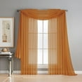 thumbnail image 2 of Diamond Sheer Voile Curtain Panels, 2 of 5