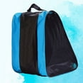 thumbnail image 4 of Oraceous Mesh Net Roller Skating Bag Scooter Bag Adjustable Shoulder Strap Handbag Skateboard Shell Carrying Bag(Blue), 4 of 10