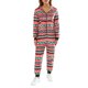 thumbnail image 1 of Disfraz Premium Mono de manga larga de Navidad Pijamas de invierno para mujer Ropa de casa con capucha (Negro XL) Ygjytge Negro T XL para Mujer, 1 of 9