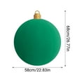 thumbnail image 2 of Uxgjfwu Christmas Inflatable Ball 60cm Outdoor PVC Decor for Yard Party Festival Lighting and Holiday Decoration, 2 of 5
