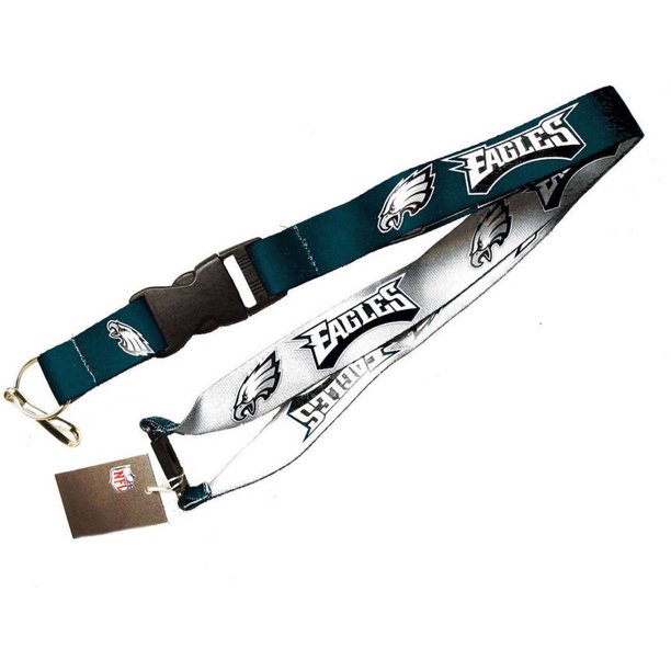 NFL Philadelphia Eagles Team Logo Reversible Lanyard Keychain Walmart