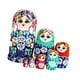 thumbnail image 4 of Muñeca Matryoshka Strade Fareast Limited de Madera 7 Capas Azul, 4 of 5