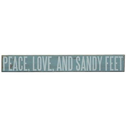 UPC 883504174800 product image for Primitives By Kathy Box Sign, Peace Love Sandy | upcitemdb.com