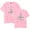 Pink, variant on john summit Merch COMFORT IN CHAOS TRACKLIST T-Shirt Women Men Fashion Clothes Trend Casual Short Sleeve Top