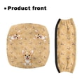 thumbnail image 2 of HELLHERO Puppy Paw Prints Seat & Backrest Cover Set & Seat Back Covers with Easy Install Stain Proof Non-Slip Fit Reusable, 2 of 7