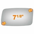 thumbnail image 3 of Flat Driver Side Replacement Mirror Glass for 1987-1993 VW Fox W/O Baking Plate, 3 of 4