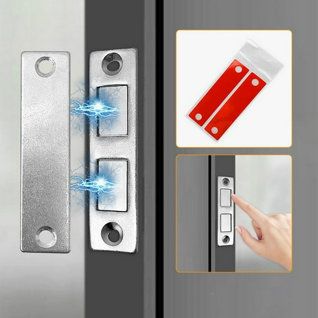 Armoire Magnétique Attrape les Butées de Porte avec Vis pour Armoire Armoire Meubles DIY