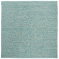 thumbnail image 6 of SAFAVIEH Montauk Zelma Braided Cotton Area Rug, Turquoise/Multi, 6' x 6' Square, 6 of 9