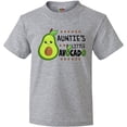 thumbnail image 3 of Inktastic Auntie's Little Avocado with Cute Baby Avocado Youth T-Shirt, 3 of 5
