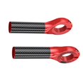 thumbnail image 2 of 2Pcs Mountain Bike Handlebar Ends Hand Grip Comfortable High Strength 22.2mm 7/8" Ends Bar Ends for Road Bike Parts Red, 2 of 8