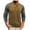 Army Green, variant on qolati Men's Henley Shirt Long Sleeve Thermal Underwear Basic Top Casual Slim Fit Lightweight Button Baseball Tee Shirt