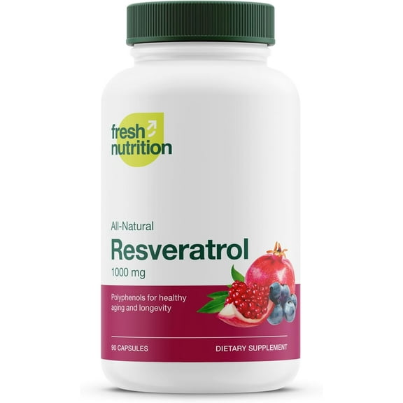 Fresh Nutrition Resveratrol 750mg - 90 Caps