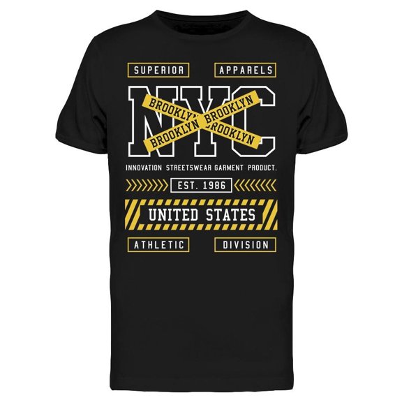 Superior Apparels: Nyc Brooklyn Tee Men's -Image by Shutterstock