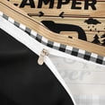 thumbnail image 4 of Catabedysis Plaid Camping Bedding,Sweet Camper Print Duvet Cover Full For Boys,Multicolor,Black Reversible,3pcs,1 Duvet Cover and 2 Pillowcases, 4 of 6