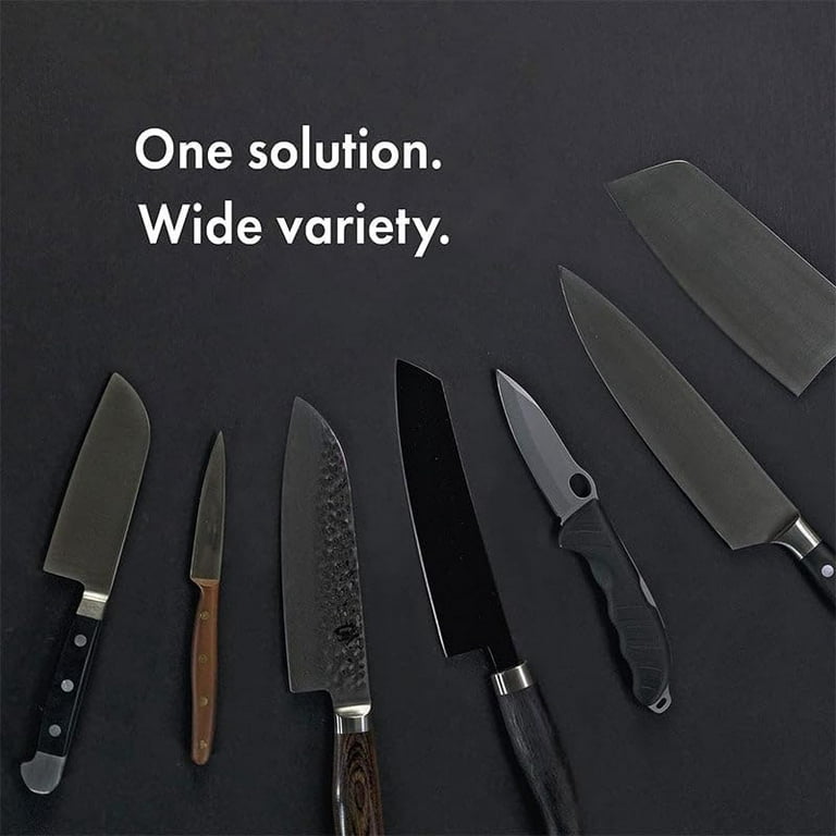  Tumbler Rolling Knife Sharpener™ - Knife Sharpening Made Easy -  Rolling Knife Sharpening System for Kitchen Knives - Knife Sharpener Kit  Offers 15 & 20 Degree Sharpening: Home & Kitchen