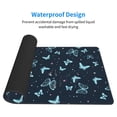 thumbnail image 4 of Bingfone Beautiful Butterflies Large Gaming Mouse Pad,Extended Desk Mousepad With Stitched Edges,Non-Slip Base,29.5 X 16 In, 4 of 9