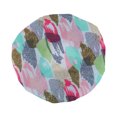 thumbnail image 4 of Unique Bargains 1 Pc Durable Shower Cap for Business Travel Assorted Color Waterproof Polyester PEVA, 4 of 6