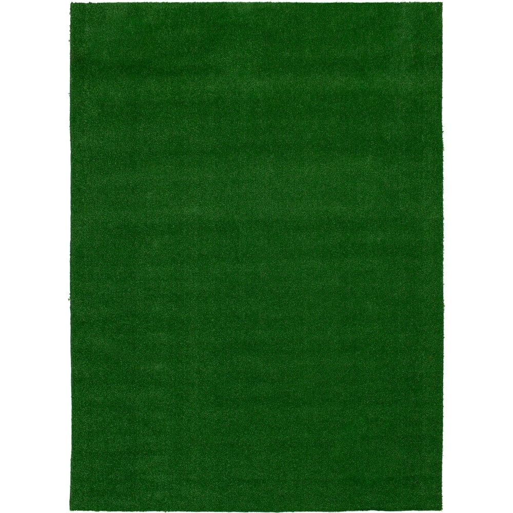 Artificial Turf 4'4"x6'10" Basic Turf Faux Grass Outdoor Area Rug
