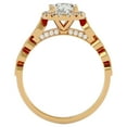 thumbnail image 3 of SuperJeweler 1 1/3 Carat Oval Shape Diamond Engagement Ring In 14 Karat Yellow Gold For Women, 3 of 6