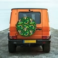 thumbnail image 6 of Lsque Cat St Patrick's day Pattern Tire Covers - Tough Tire Wheel Protector for Truck, SUV, Trailer, Camper, RV-15 inch, 6 of 6