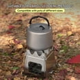 thumbnail image 2 of Xirurus Camping Wood Stove Portable Folding Lightweight Titanium Backpacking Stove for Outdoor Survival Cooking Picnic, 2 of 9