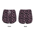thumbnail image 5 of Picia Breast Cancer Awareness (2) Pattern Women's 2 in 1 Athletic Running Shorts High Waisted Workout Casual Gym Sweat Shorts with Comfy Liner Zipper Pockets-Small, 5 of 9