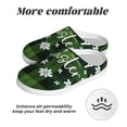 thumbnail image 6 of Goofa Happy Easter Print Womens Mens Cotton Lightweight House Slippers , Washable Home Slippers,Indoor Comfy Bedroom Cozy Slippers-39/40, 6 of 7