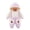 Purple-2, variant on AWZXDE Boys Rompers Velvet Lined Cartoon Animal Embroidered 3D Ear Hooded Snap Front Warm Winter Quilted Jumpsuit Casual Pattern Outfit Pink1-2 - 0-1 Month