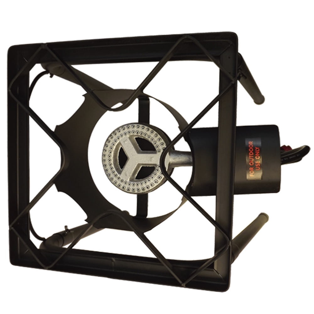 Portable Tall High Pressure Propane BBQ Gas Stove Burner Cook Cooking With Stand
