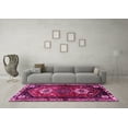 thumbnail image 3 of Ahgly Company Indoor Rectangle Persian Pink Traditional Area Rugs, 5' x 7', 3 of 4