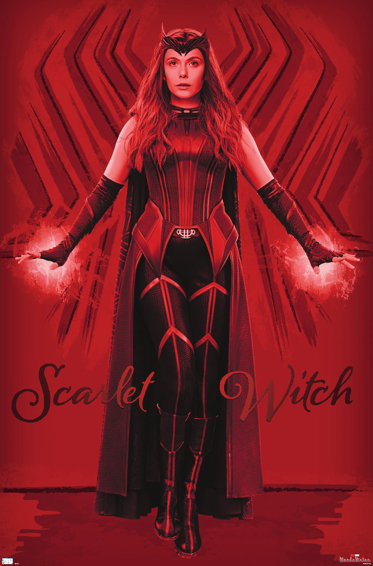 Version A Scarlet Witch Digital Print W/ Soft Plastic Sleeve 