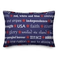 thumbnail image 2 of Creative Products America Words 14x20 Spun Poly Pillow, 2 of 3