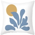 thumbnail image 1 of Funda de almohada estilo simple con líneas impresiones geométricas, cubierta de cojín para sofá, 1 of 4