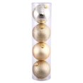 thumbnail image 1 of Vickerman N590738A 2.75 in. Champagne 4 Finish Orn Asst 20-Box, 1 of 1