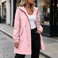thumbnail image 4 of yillto Plus Size Jackets for Women Windbreaker Jacket Waterproof Windproof Outdoor Hiking Windbreakers, 4 of 7