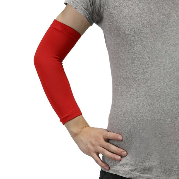 Unique Bargains Unisex Breathable Compression Sports Arm Sleeves Protector  