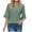 C-Green207, variant on DHFJKG Women's Boho T Shirt Half Sleeve Summer Beach Hallow Out V Neck Solid Color Loose Fit Tunic Casual Tee Vacation Stylish Tops