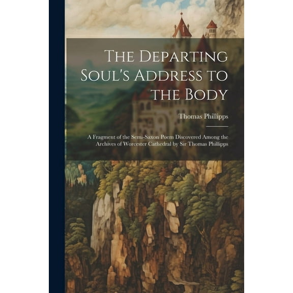 The Departing Soul's Address to the Body: A Fragment of the Semi-Saxon Poem Discovered Among the Archives of Worcester C, (Paperback)