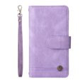 thumbnail image 5 of Feishell for Samsung Galaxy S23+ 6.6 inch Zipper Wallet Case with Wrist Strap & Shoulder Strap,Premium PU Leather Magnetic Clasp Flip Holder Card Slots Crossbody Phone Case for Women Men,Purple, 5 of 18